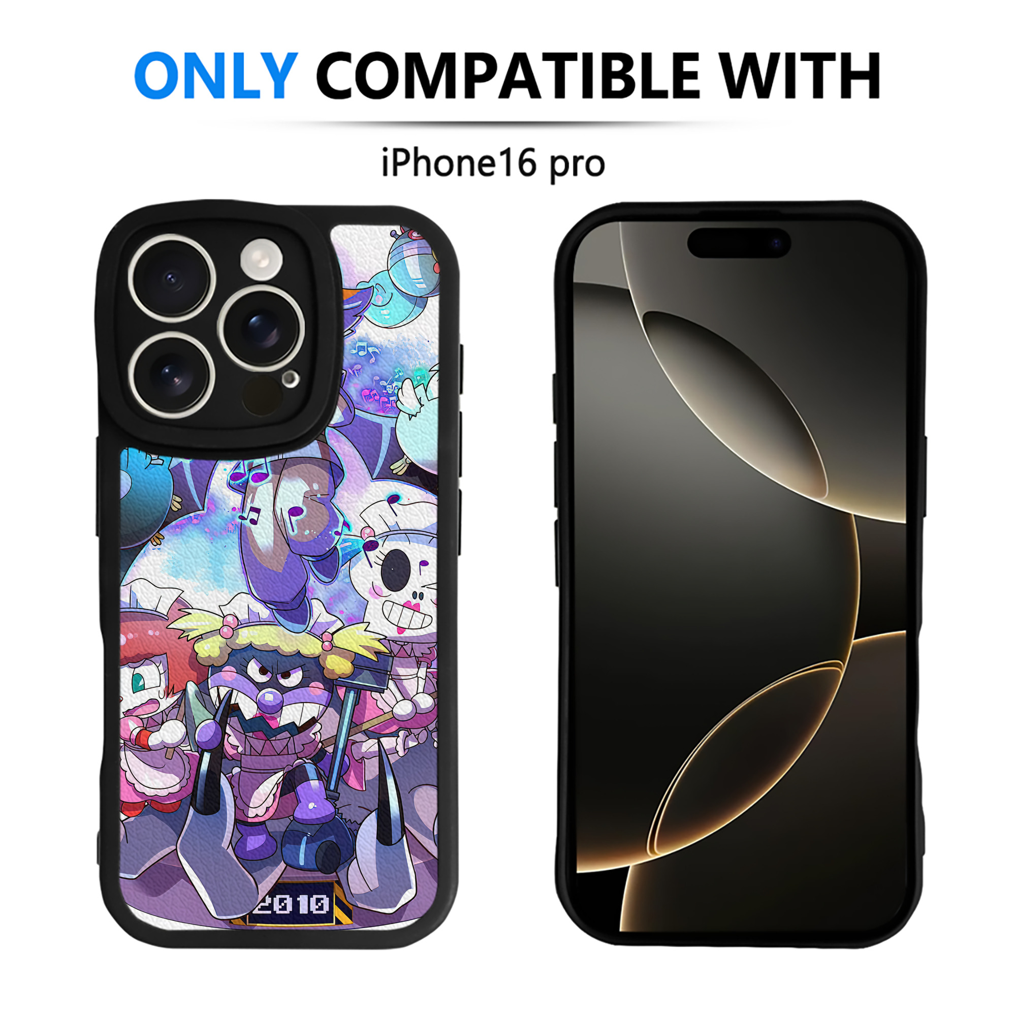 （画像用） アンパンマン Anpanman 【iPhone 16シリーズ対応】シリコンスマホケース（レザー調） 材質：シリコン
